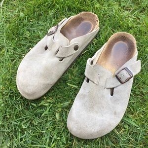 Birkenstock Suede Clogs